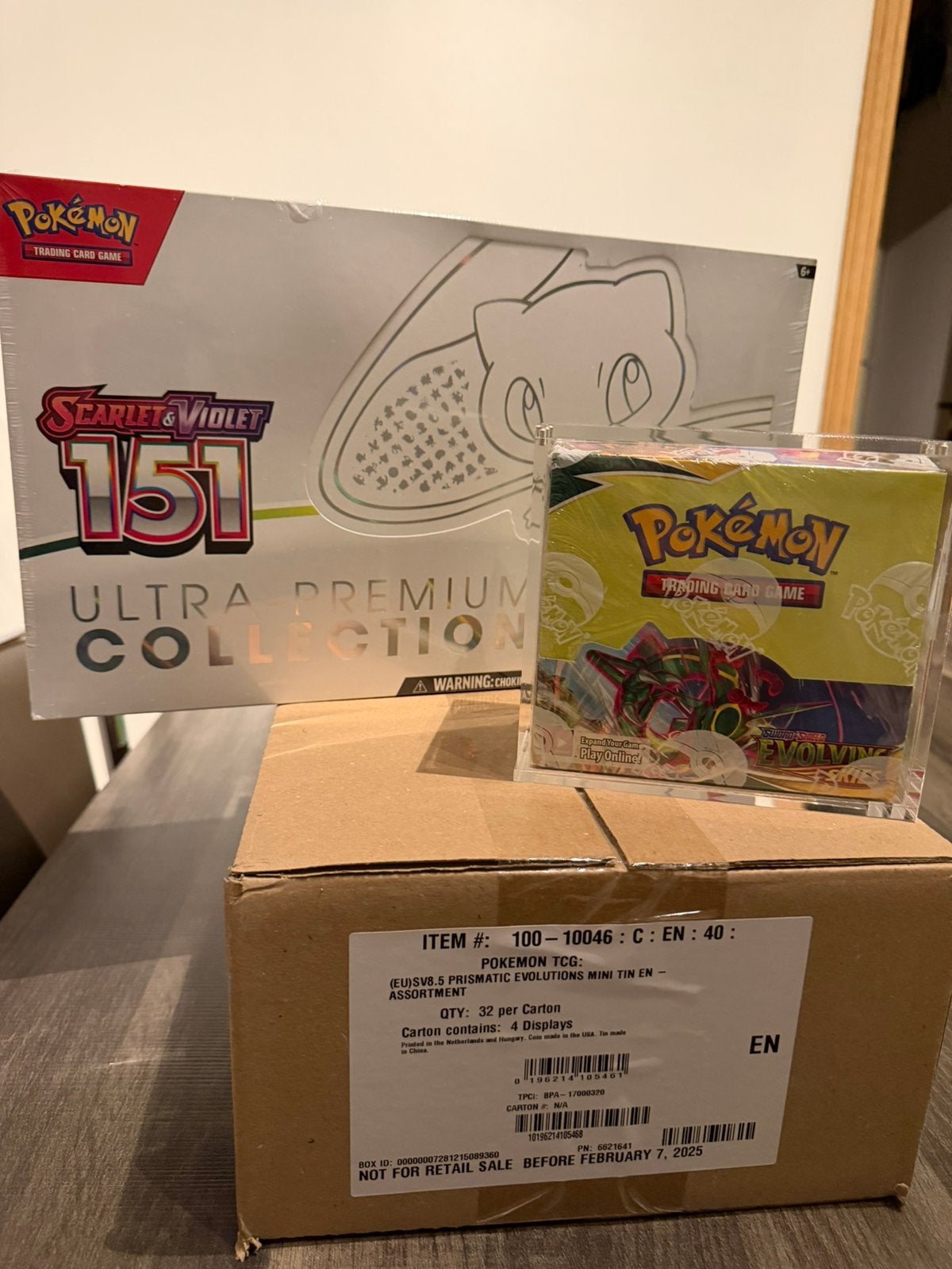 lot Pokémon scellé !(ciels prismatiques et évolutifs et 151), Enlèvement ou Envoi, Neuf