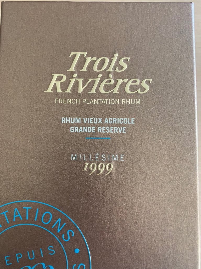 Rum Trois rivières millésimé 1999, Verzamelen, Wijnen, Ophalen, Nieuw, Vol