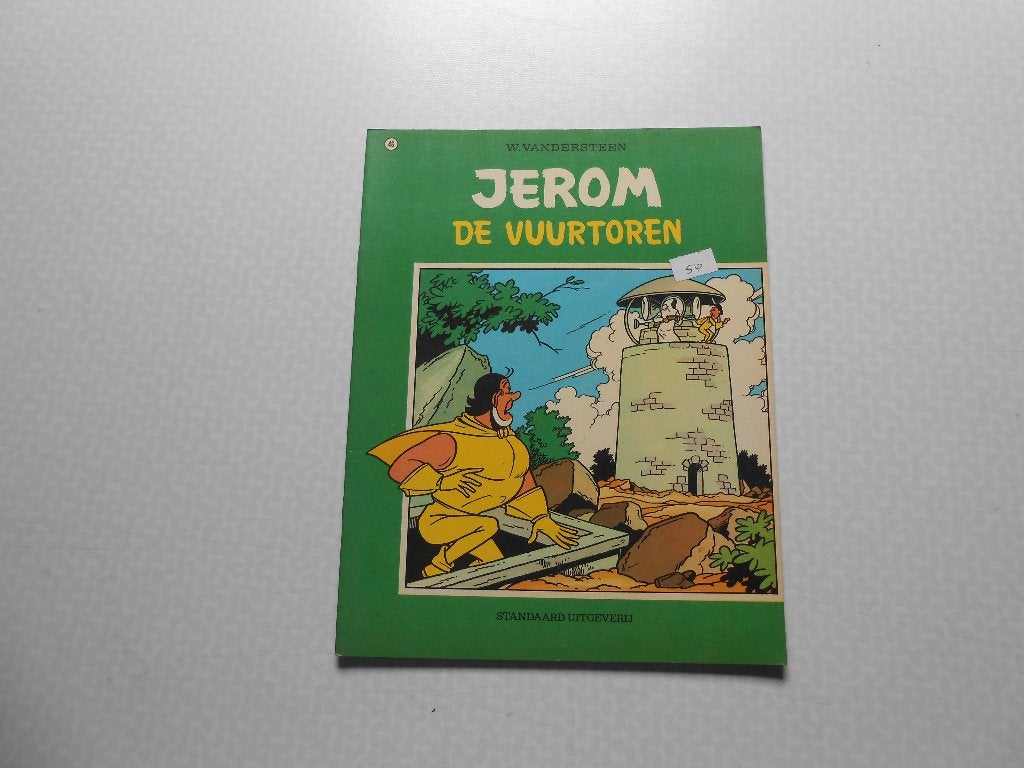 Jerom 46 De vuurtoren 1972 1ste druk., Boeken, Willy vandersteen, Eén stripboek, Nieuw, Ophalen of Verzenden