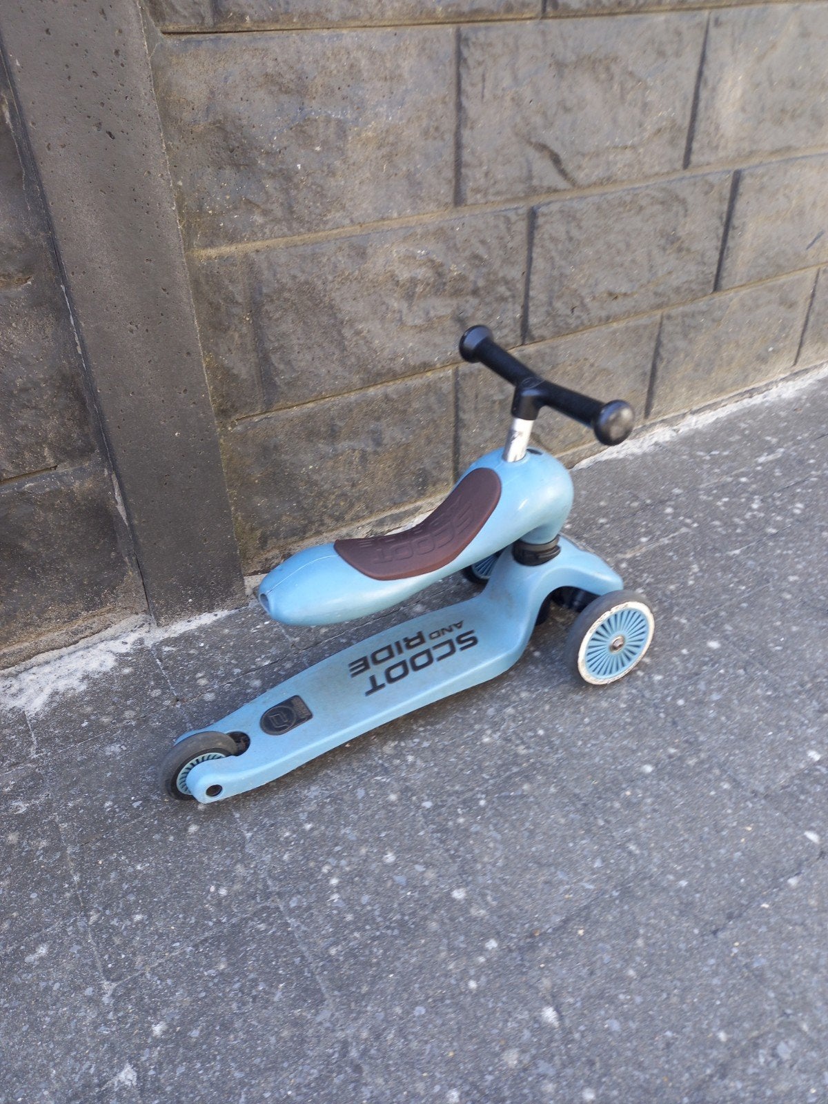 Kinderstep scoot & ride, Enlèvement