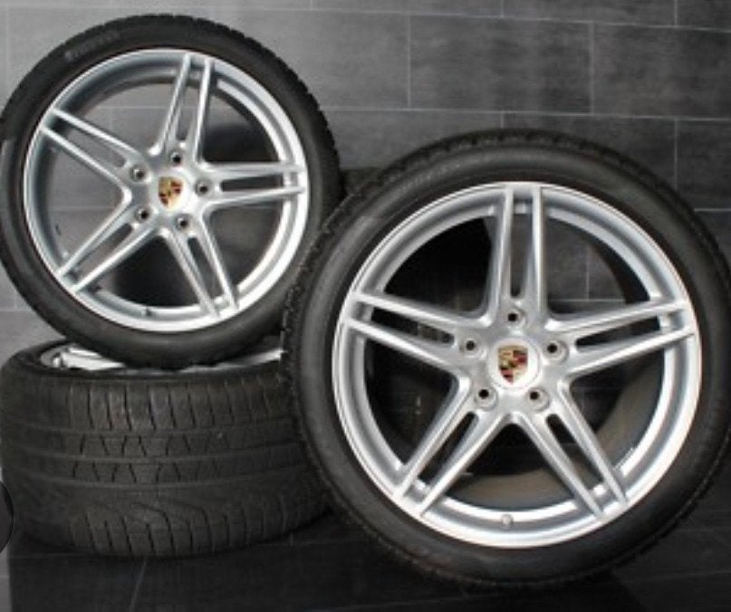 4 jantes, alu, Porsche, origine, 911, 991.2 c4, 2016-2020, Autos : Pièces & Accessoires, Pneus & Jantes, Pneus hiver, Véhicule de tourisme