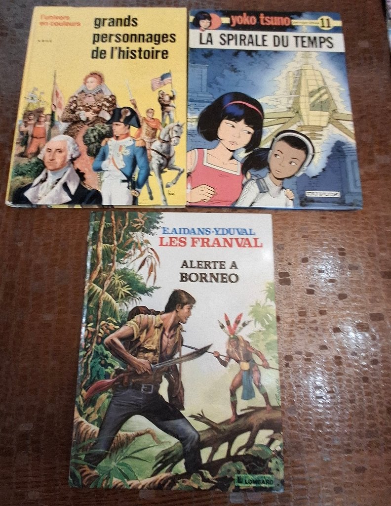 21 Bandes Dessinées - Fin 1970 début 1980, Plusieurs BD, Enlèvement, Utilisé, Divers auteurs