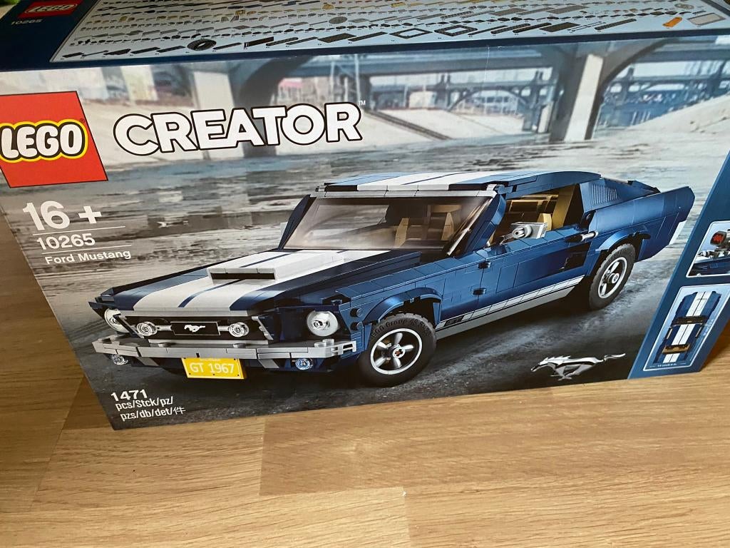 Lego 10265 Ford Mustang nieuw, Kinderen en Baby's, Speelgoed | Duplo en Lego, Ophalen of Verzenden, Nieuw, Complete set, Lego