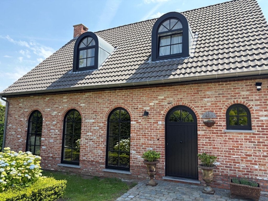 Verschillende houten ramen te koop, Enlèvement, Utilisé, Fenêtre de façade ou Vitre, Vitrail