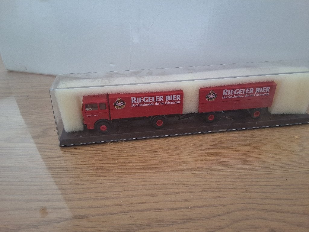 camion HO 1:87, Enlèvement ou Envoi, Comme neuf, Bus ou Camion, Brekina