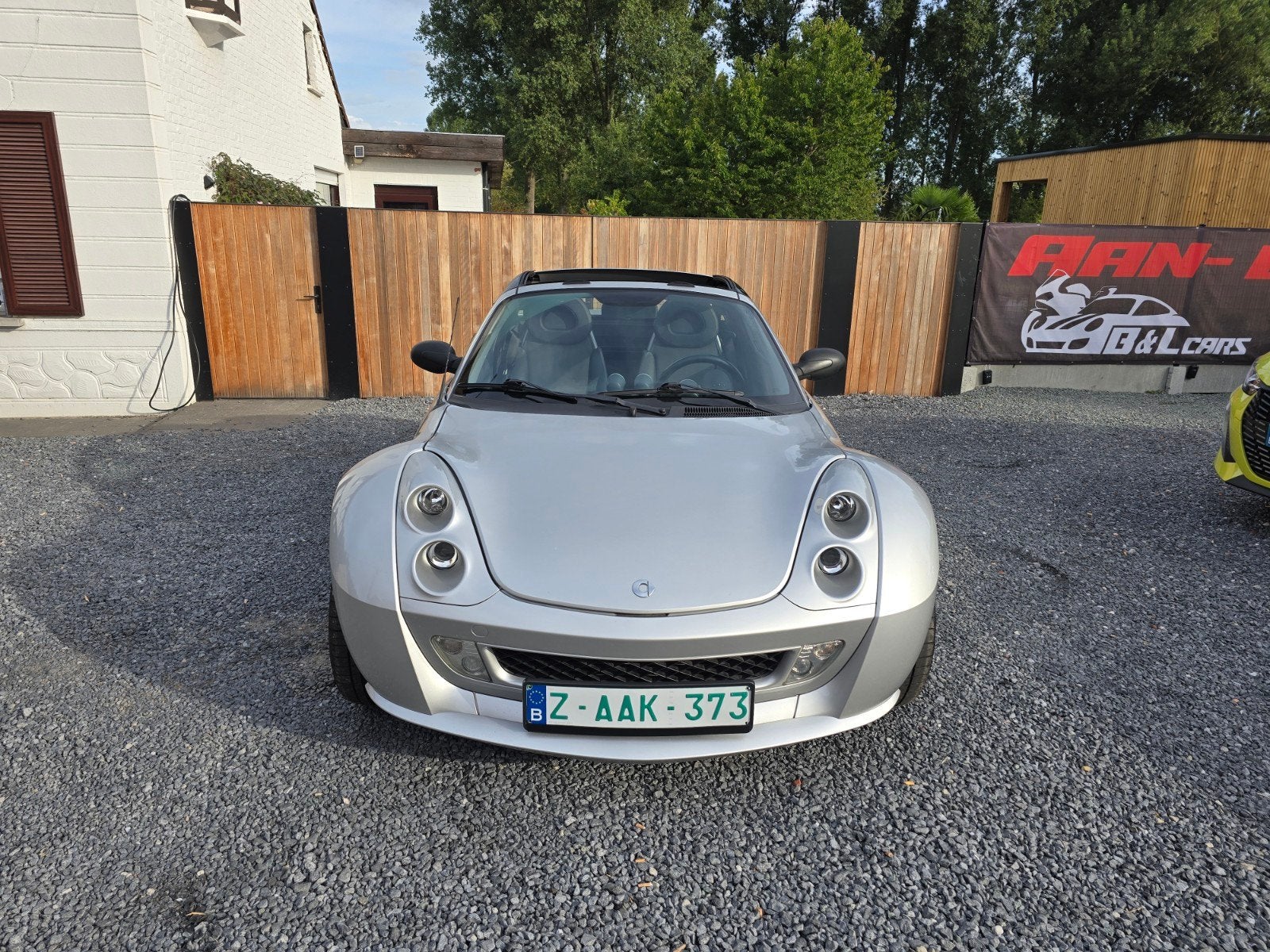 Smart Roadster Brabus Xclusive 2006 reeds blanco gvv!!!, Autos, Smart, Cuir, Argent ou Gris, Entreprise, Carnet d'entretien
