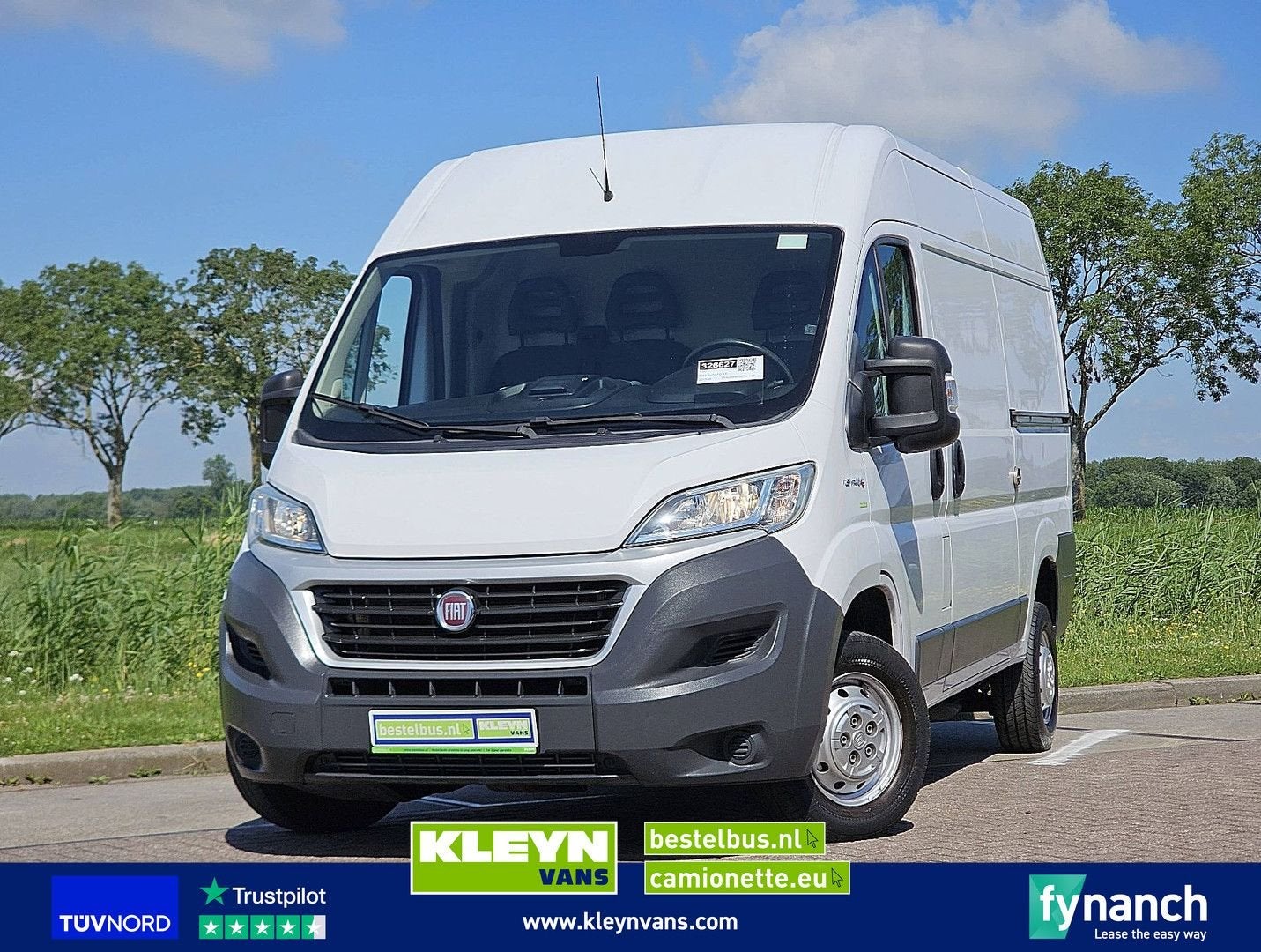 Fiat DUCATO 3.0 dubb schuifd EURO6, Auto's, Bestelwagens en Lichte vracht, Wit, Bedrijf, Cruise Control, Handgeschakeld