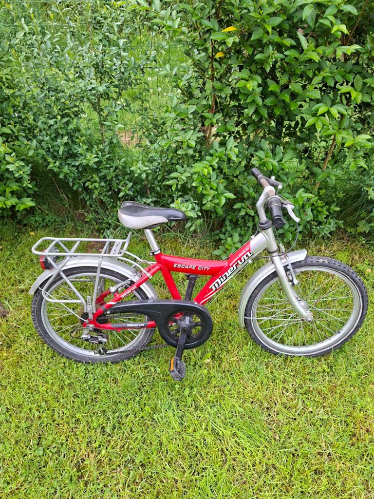 Fiets 18 inch, Fietsen en Brommers, Fietsen | Kinderfietsjes, Ophalen, Gebruikt, Velgrem, 16 tot 20 inch