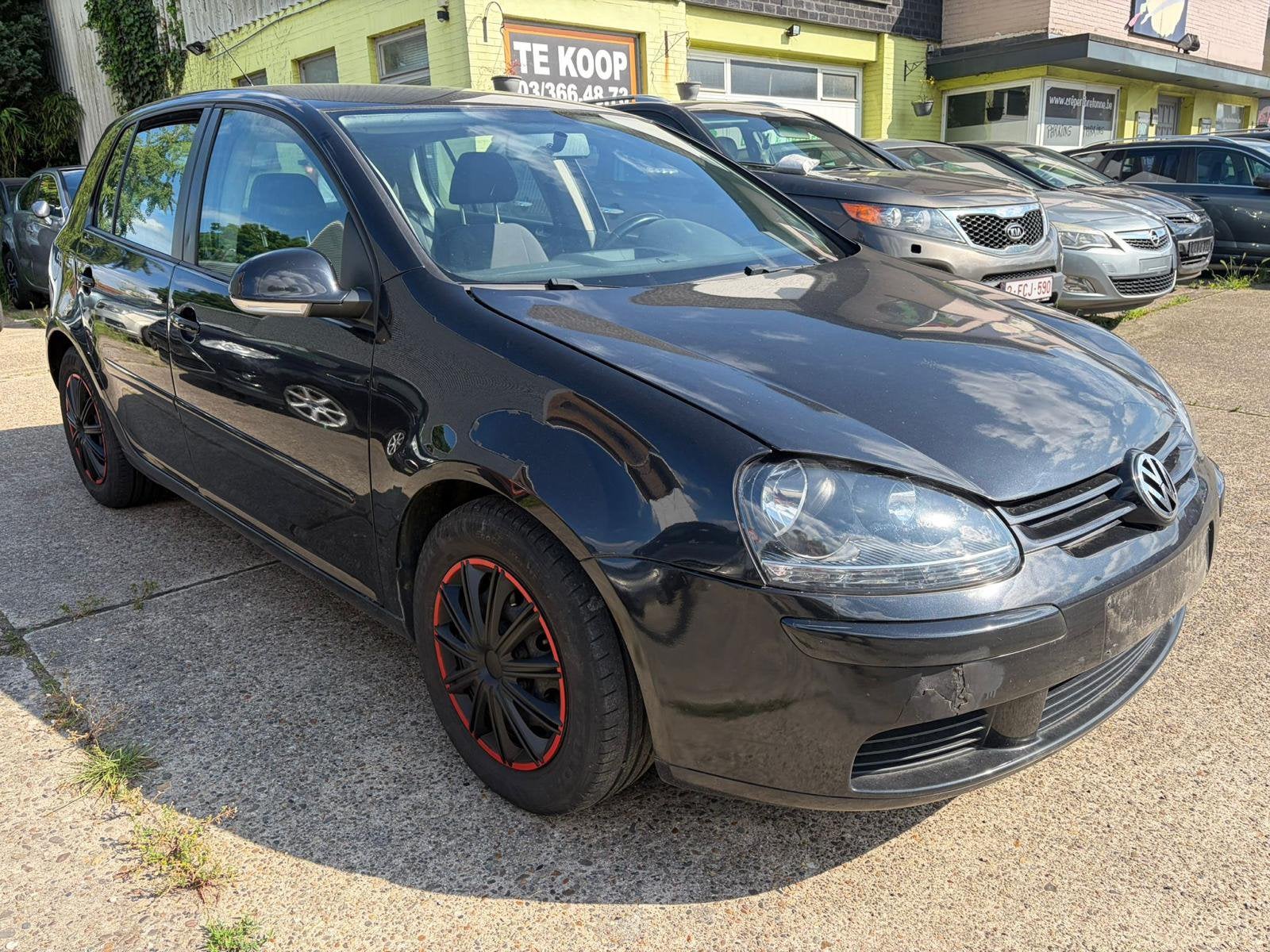 Volkswagen golf 5 - 1.4 benzine - airco - 5 deuren, Achat, Entreprise, Boîte manuelle, Golf