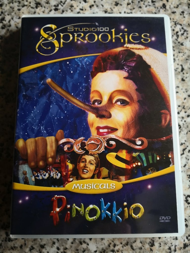 Studio 100 musical sprookjes - Pinokkio, Cd's en Dvd's, Ophalen of Verzenden, Nederlands, Sprookjes, Nederlands