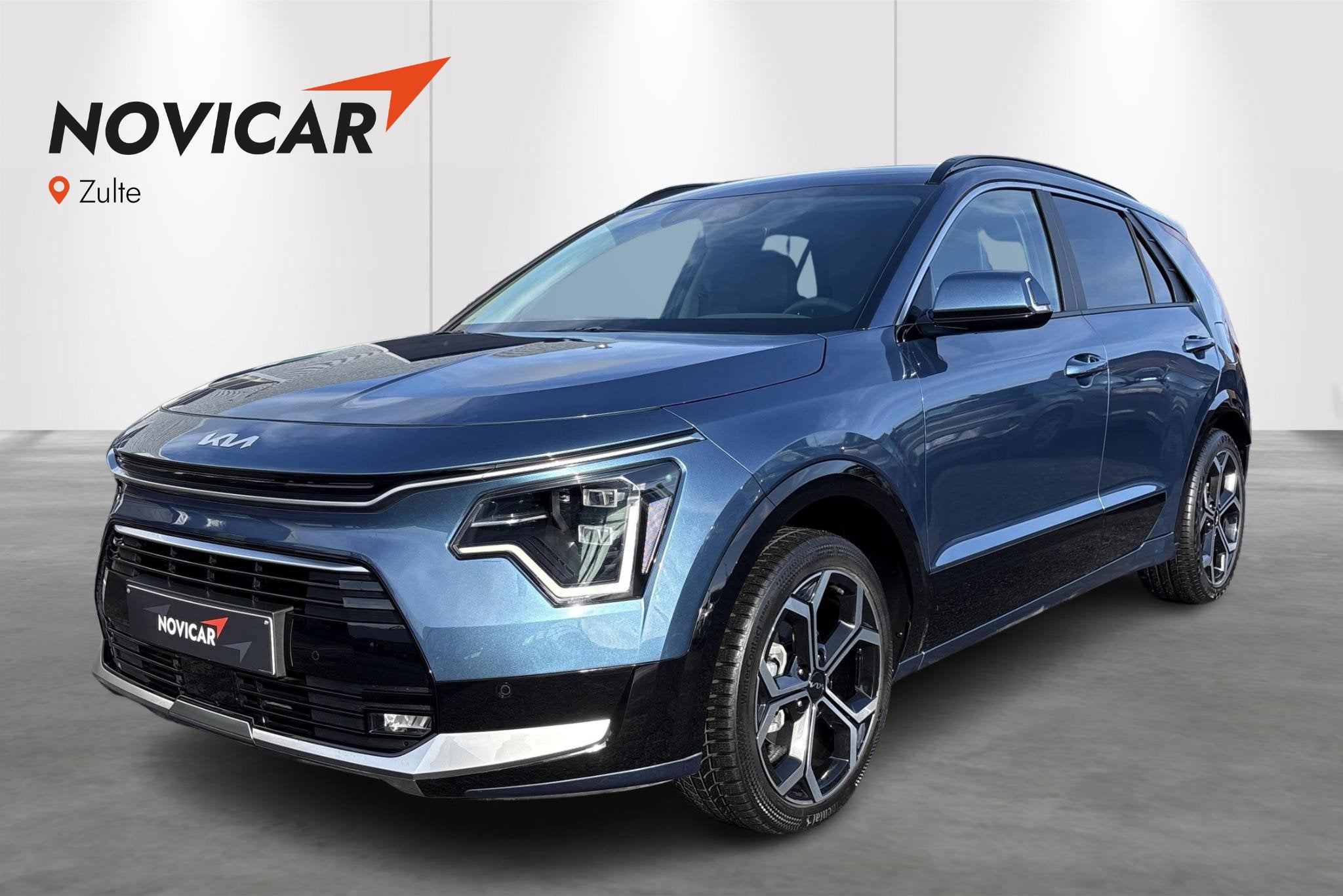 Kia Niro PACE 1.6i HEV + LEDER + GPS + CAMERA, Auto's, Stof, 4 cilinders, Automatische klimaatregeling, 1110 kg