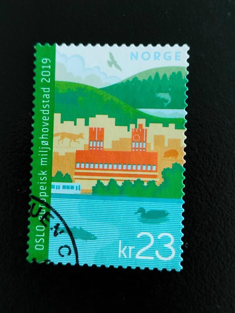 Norvège 2019 - Oslo, capitale verte de l'Europe, Envoi, Norvège, Affranchi