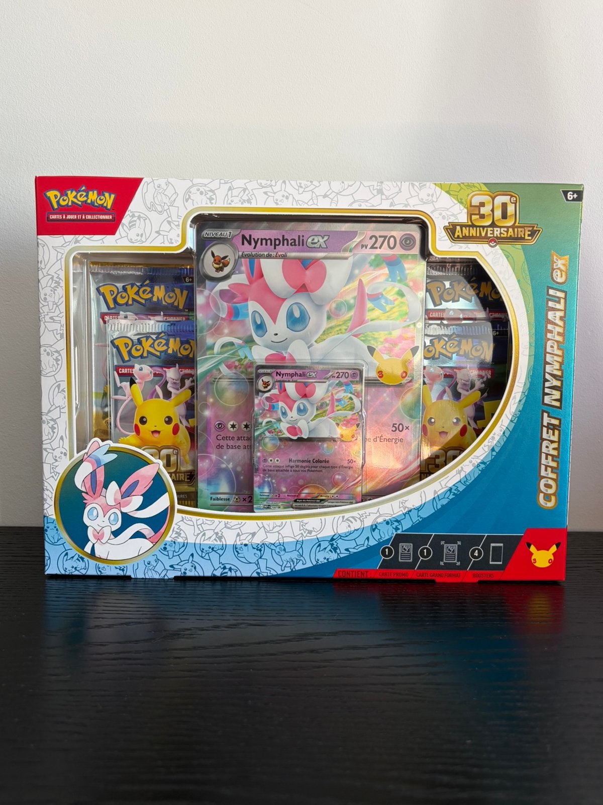 Coffret Nymphali ex Pokémon 30ème anniversaire FRNeuf Scellé, Enlèvement ou Envoi, Neuf