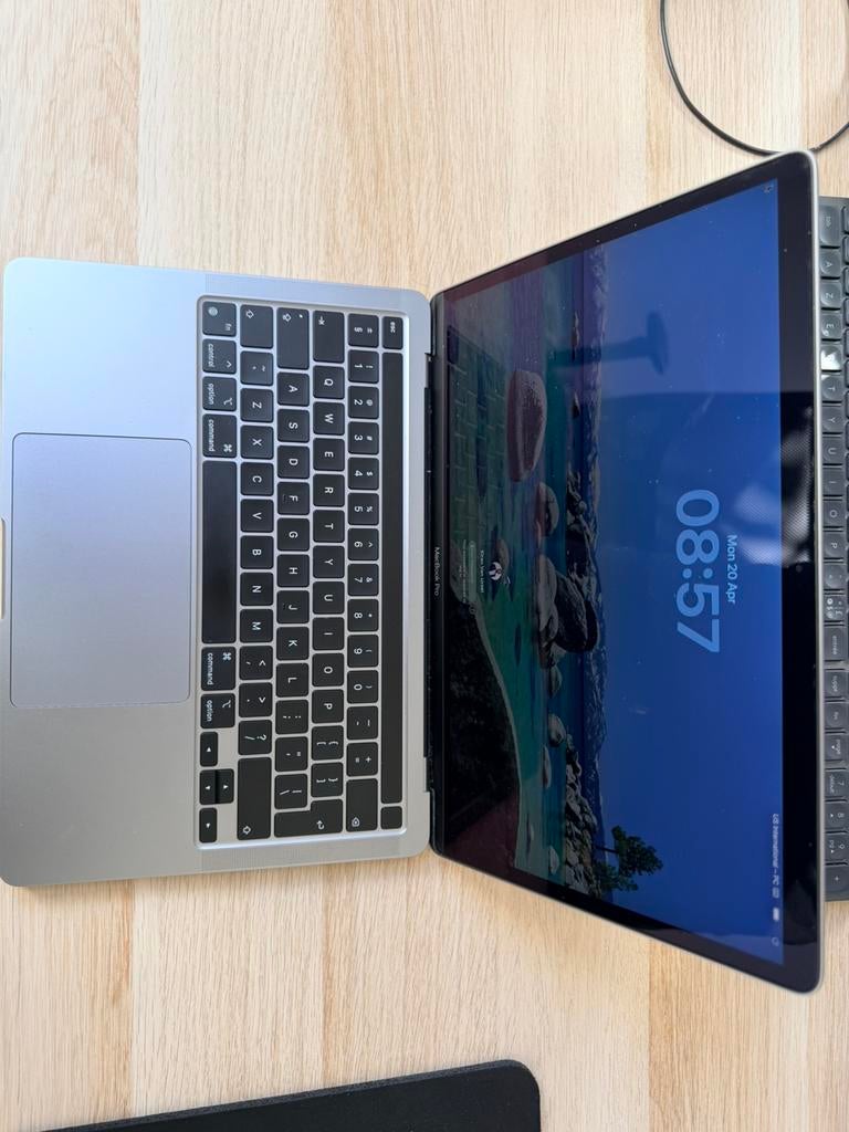 Apple MacBook Pro 13" M1 (2020) | 16GB | 512GB | QWERTY, Computers en Software, Apple Macbooks, Gebruikt, Qwerty, 13 inch, 512 GB