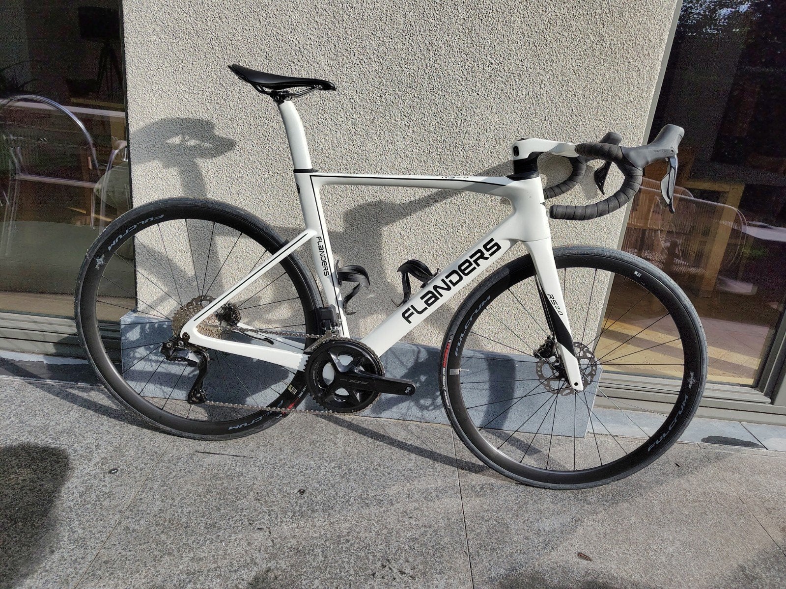 Flanders 105 di2 taille 58, Enlèvement, Carbone