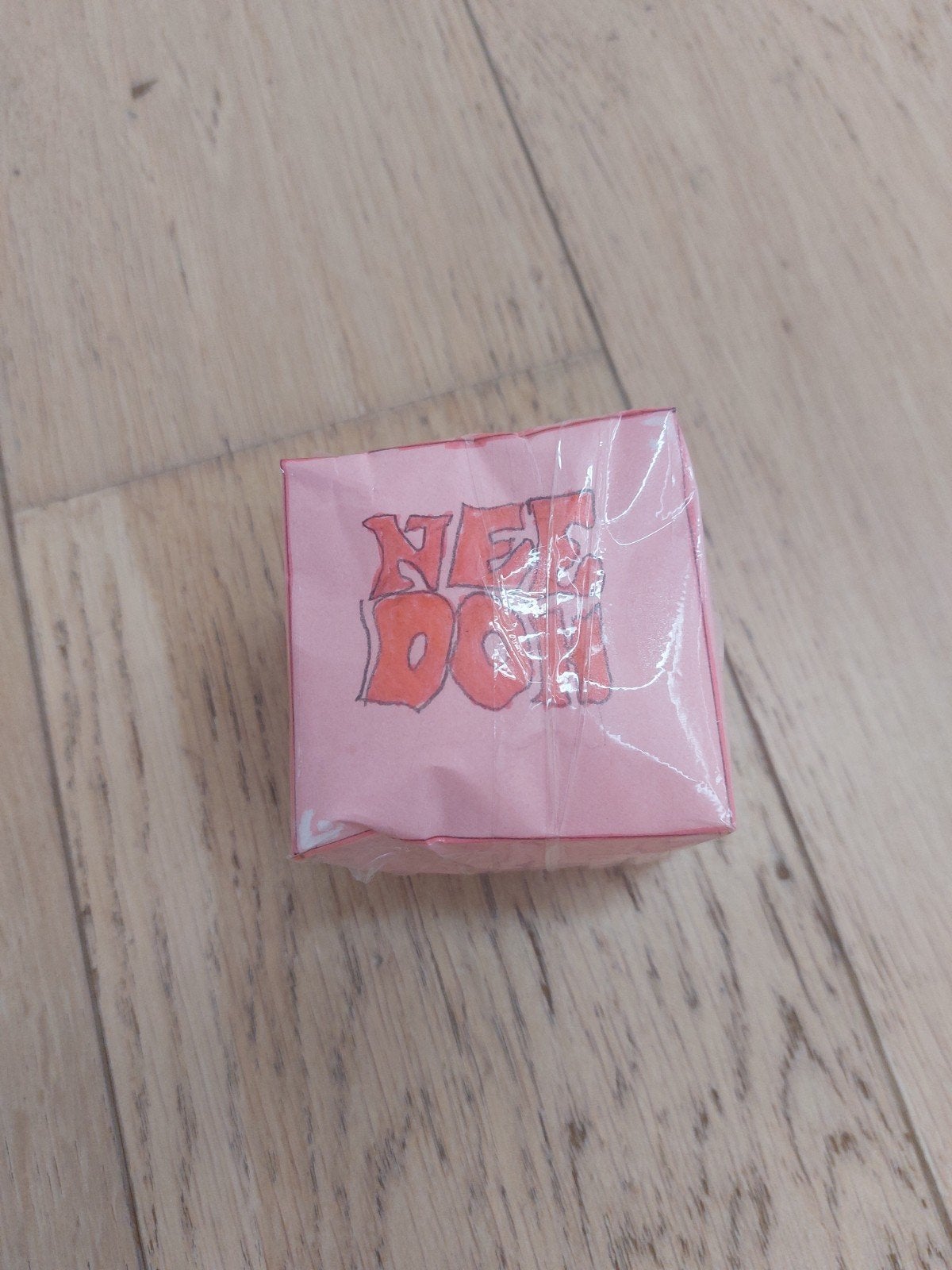 Zelf gemaakte roze Needoh squishy, Ophalen of Verzenden
