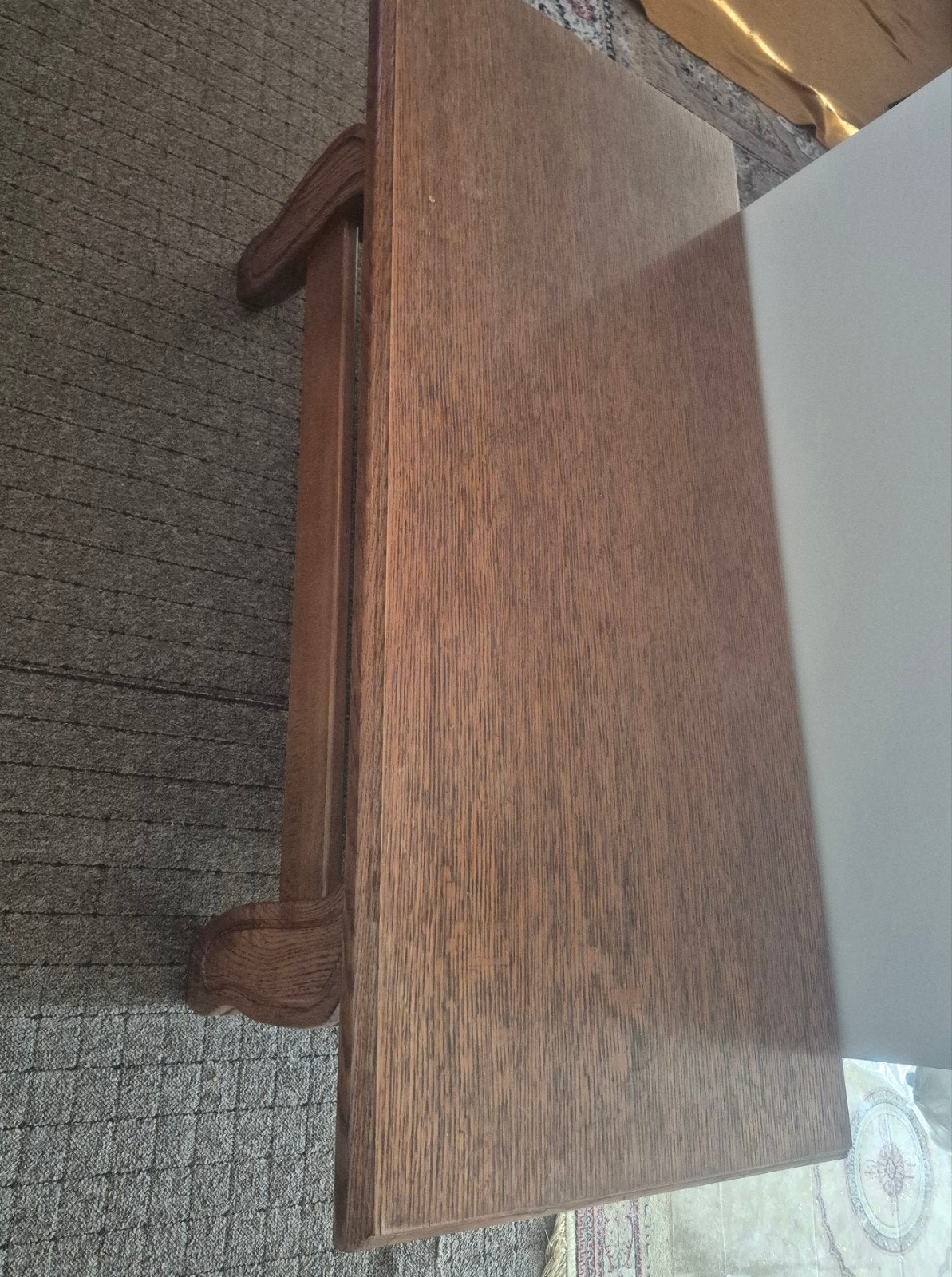 mooie houten bijzettafel in goede staat, Huis en Inrichting, Ophalen