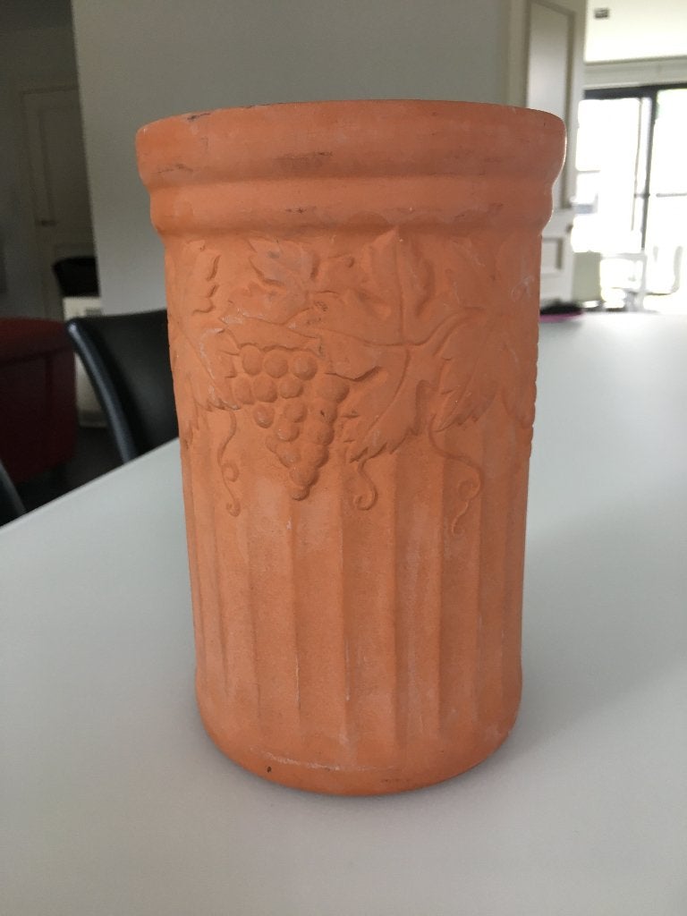 2 Wijnkoelers terra cotta, Ophalen of Verzenden