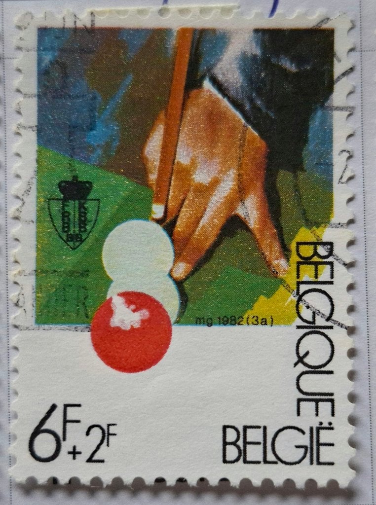 Timbres belges OBP 2039/42, Timbres & Monnaies, Enlèvement ou Envoi, Affranchi, Sport, Timbre-poste