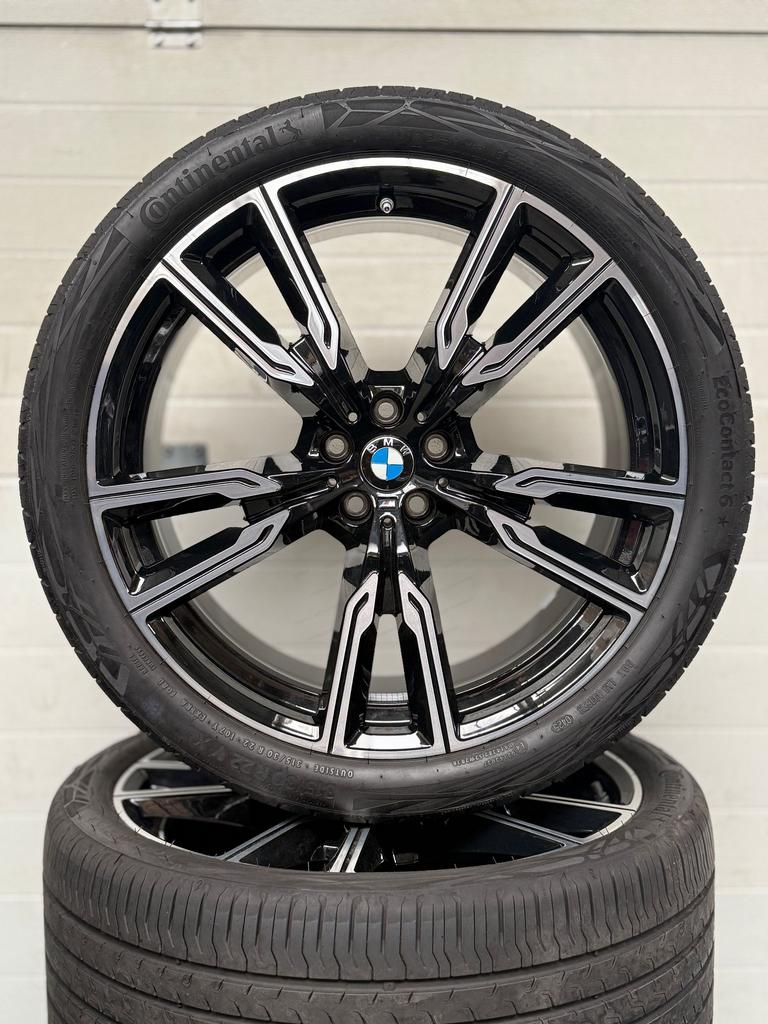 DEMO 22’’ BMW X5 X6 G05 G06 VELGEN ZOMERBANDEN ORIG SET TPMS, Auto-onderdelen, Gebruikt, -, 275 mm, -