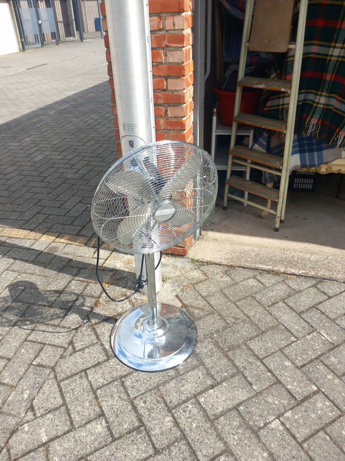 Zeer mooi grote ventilatoren, Ophalen