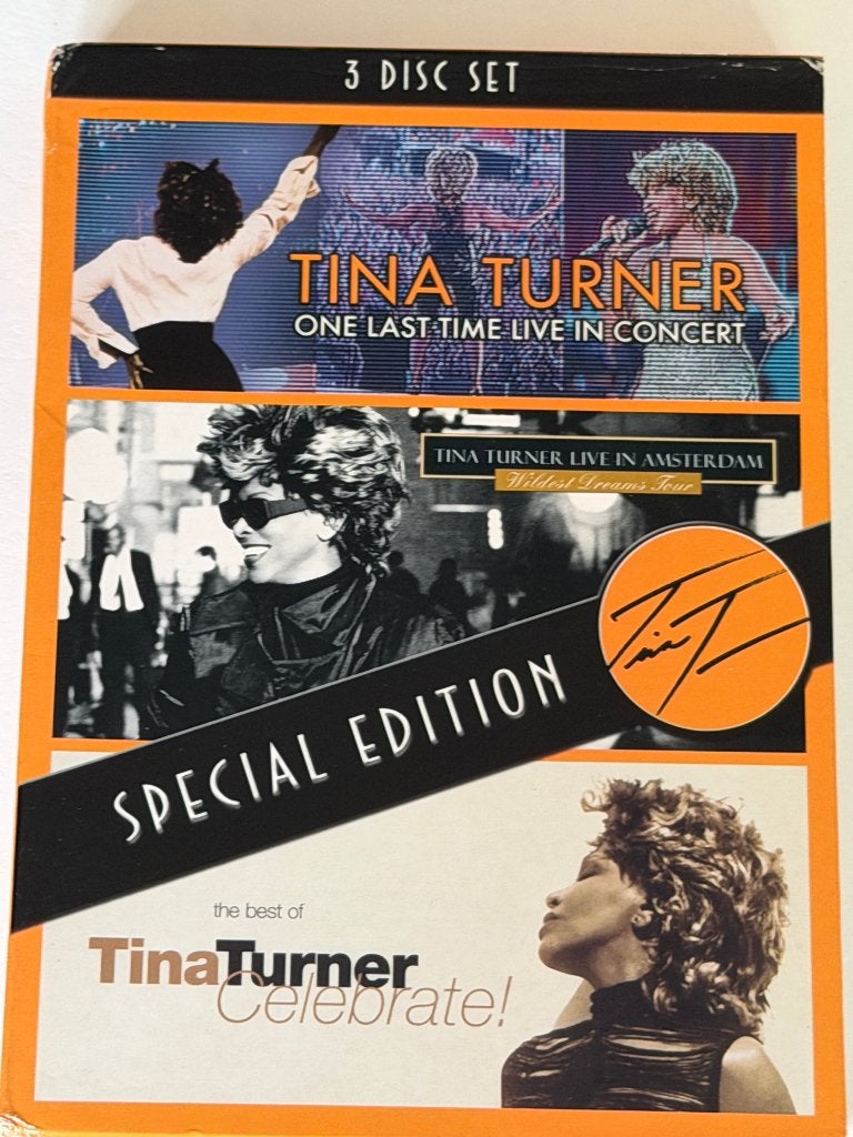 Tina Turner – Special Edition 3-DVD Boxset, Gebruikt, Alle leeftijden, Boxset, Muziek en Concerten