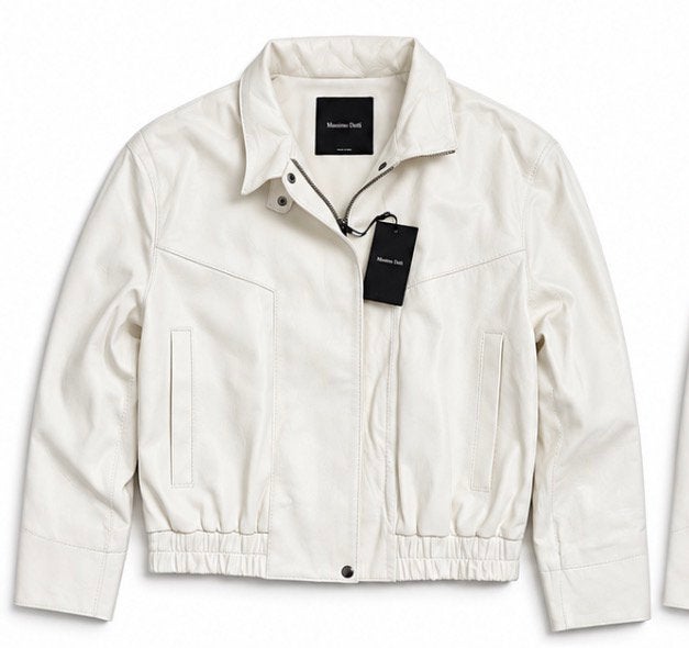 Nieuwe Massimo dutti jas, Enlèvement, Neuf, Taille 46 (S) ou plus petite, Blanc