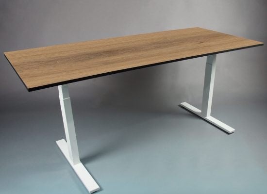 Thuiswerkbureau hoogteverstelbaar (frame) 2 motoren va €239, Zit-sta bureau, Elektrisch, Metaal, Nieuw