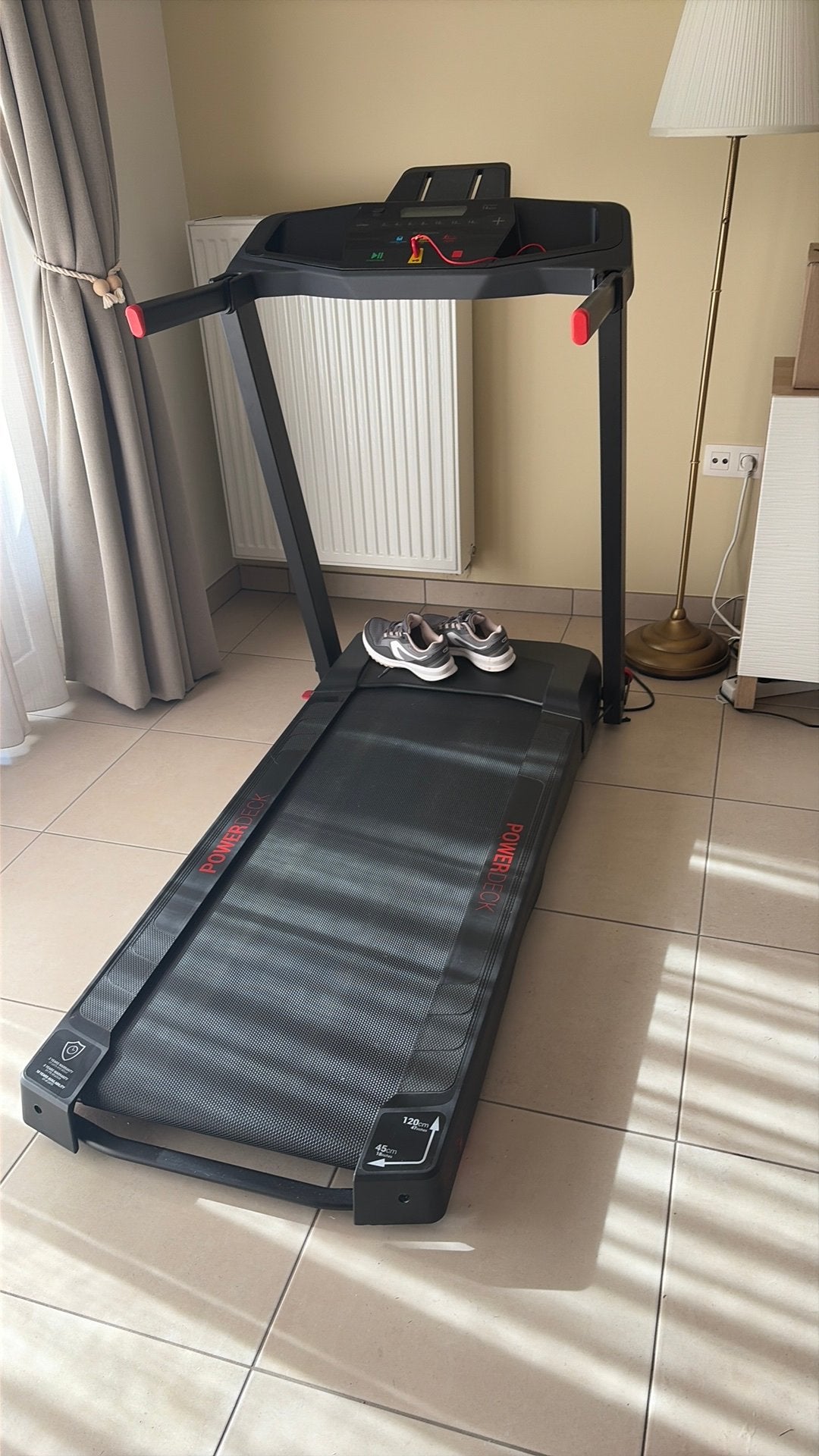Loopband Domyos RUN100 inklapbaar, Sport en Fitness, Fitnessapparatuur, Ophalen, Loopband