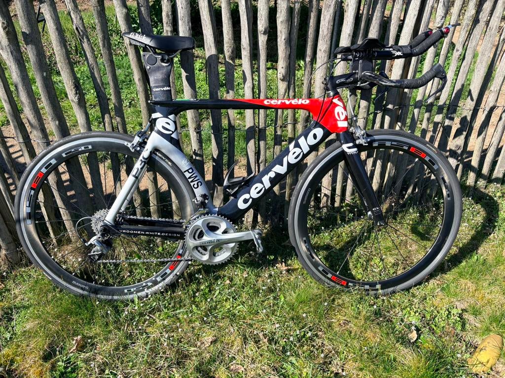 TT fiets Cervelo P3, Autres marques, Enlèvement, 28 pouces, 15 à 20 vitesses