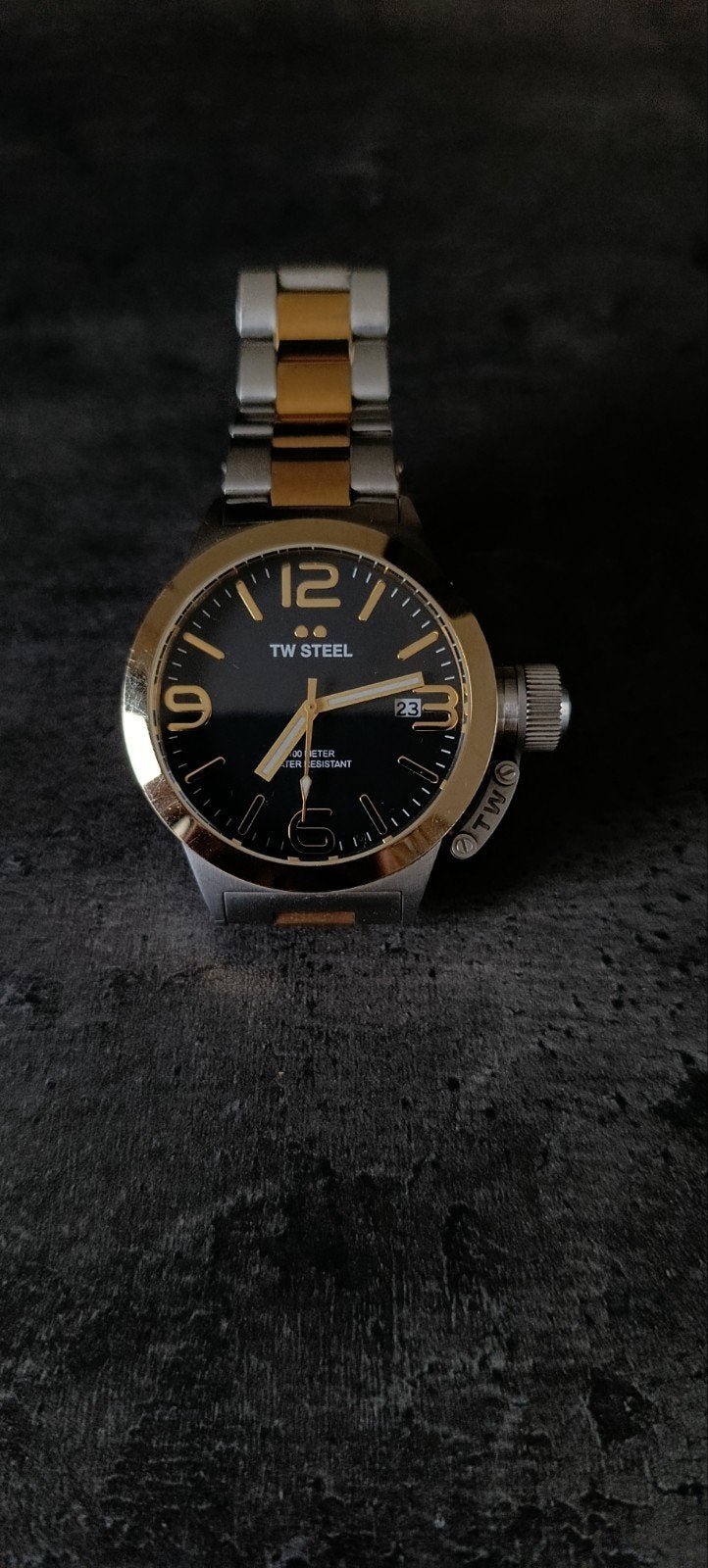 TW STEEL CANTEEN CB41 d45mm, Handtassen en Accessoires, Horloges | Heren, Ophalen