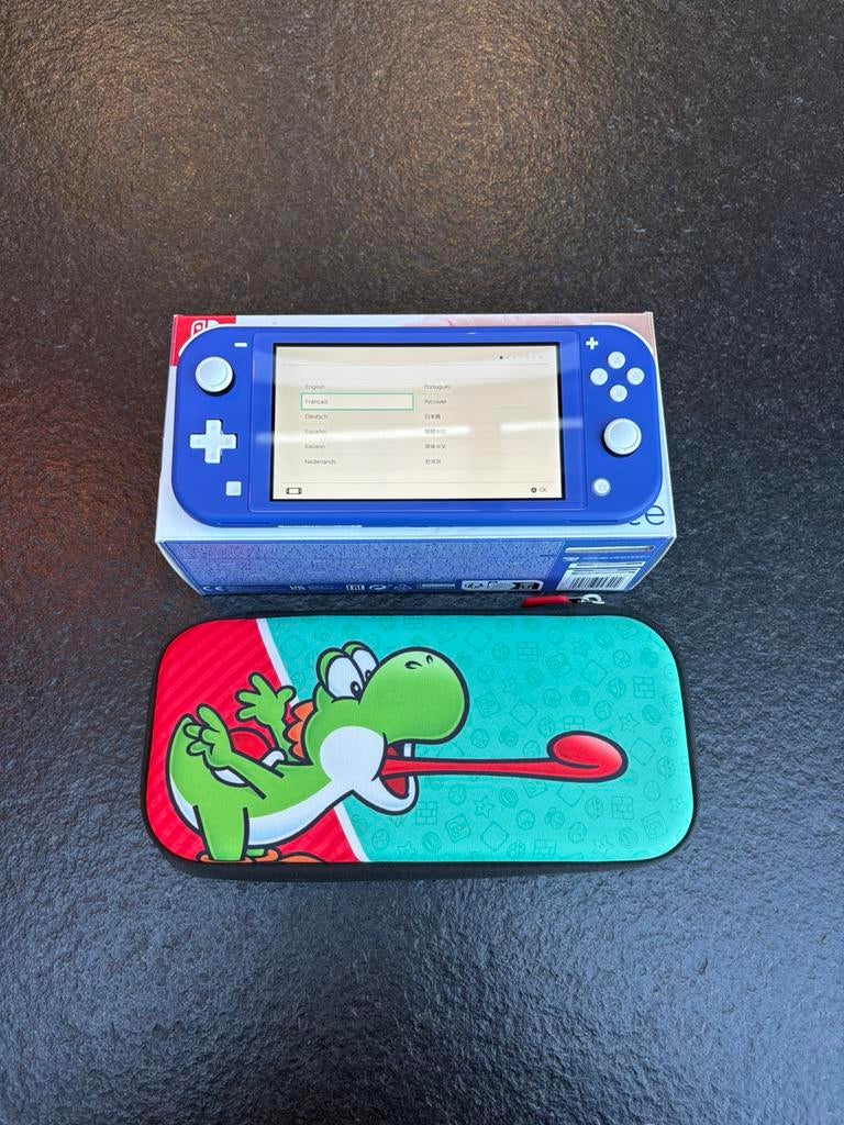 Switch Lite Bleue - Excellent état, Ophalen of Verzenden, Zo goed als nieuw