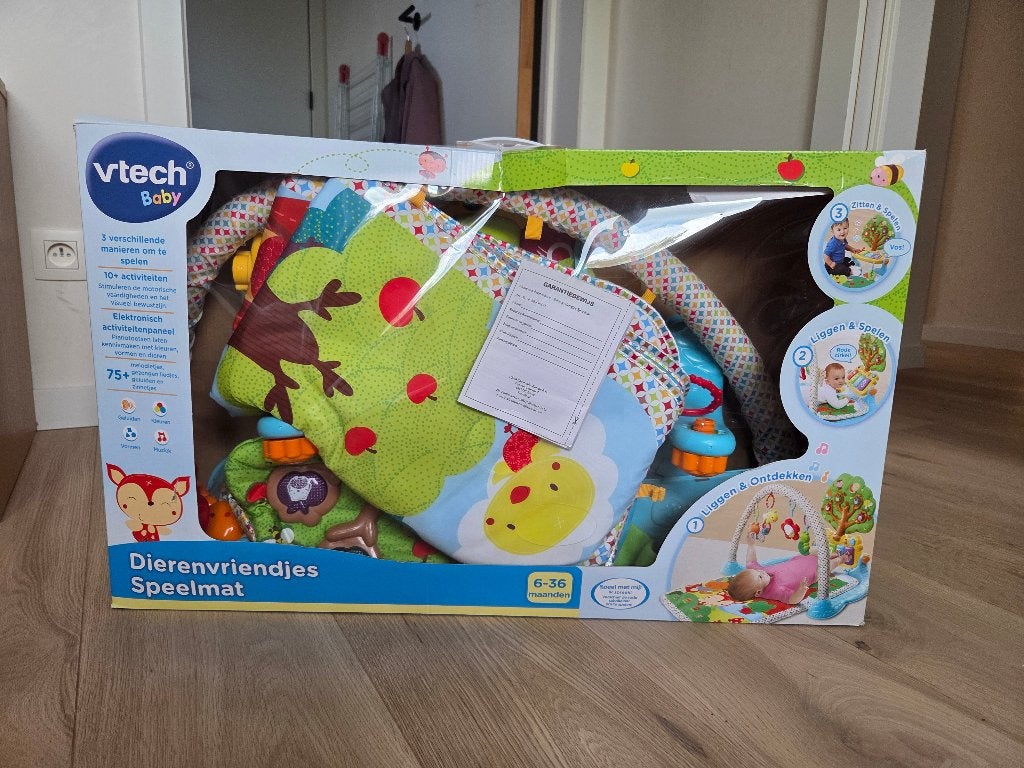 Vtech speelmat dierenvriendjes piano, Ophalen, Zo goed als nieuw, 6 maanden tot 2 jaar