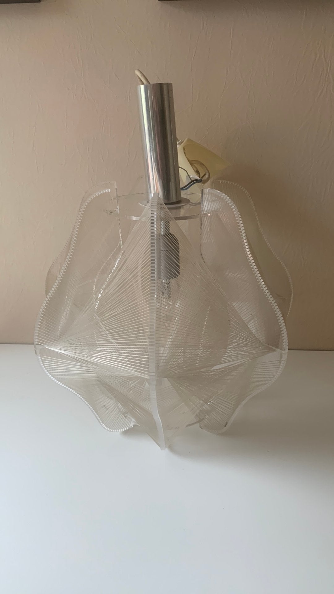 Prachtige vintage hanglamp Paul Secon voor Sompex 70s, Ophalen of Verzenden, Zo goed als nieuw