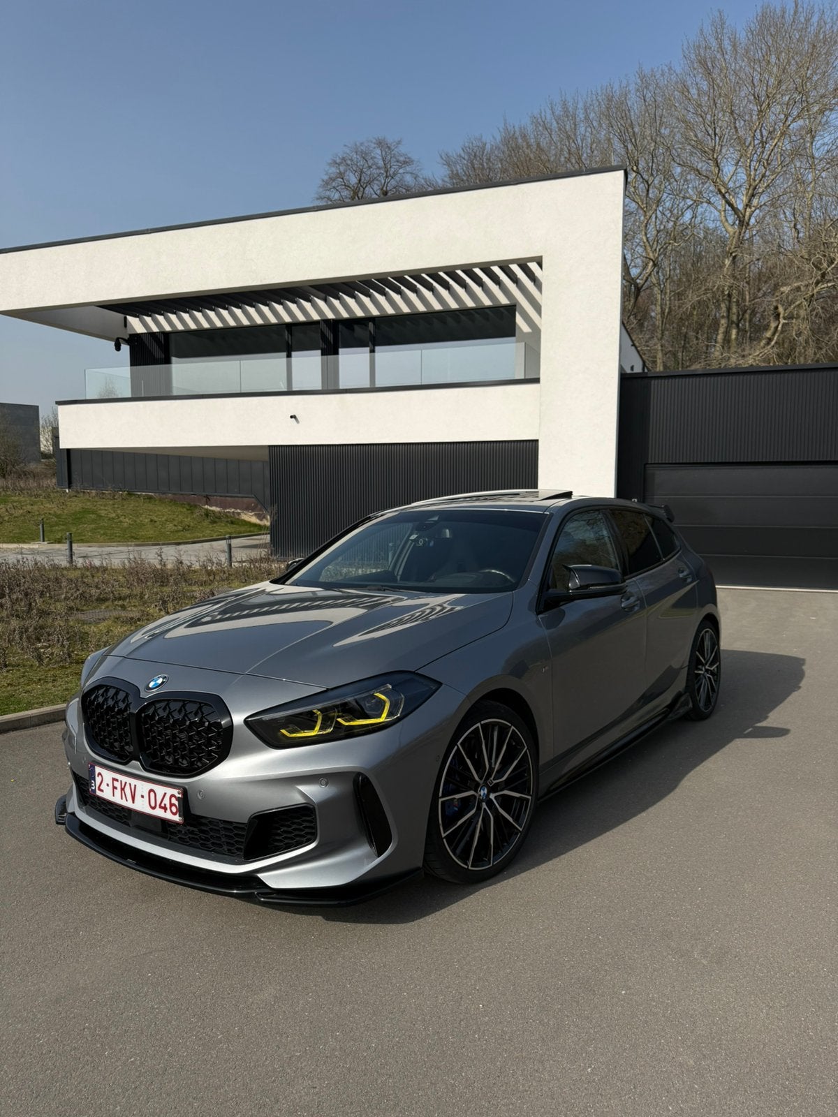 Bmw m135i, Argent ou Gris, Achat, Euro 6, Noir