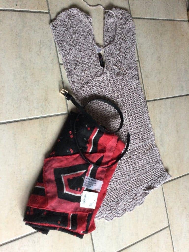 TANKTOP „WE ARE NOT ANGELS” EN 38/40+DIVERS, Kleding | Dames, Blouses en Tunieken, Maat 38/40 (M), ON NEST PAS DES ANGES, Overige kleuren