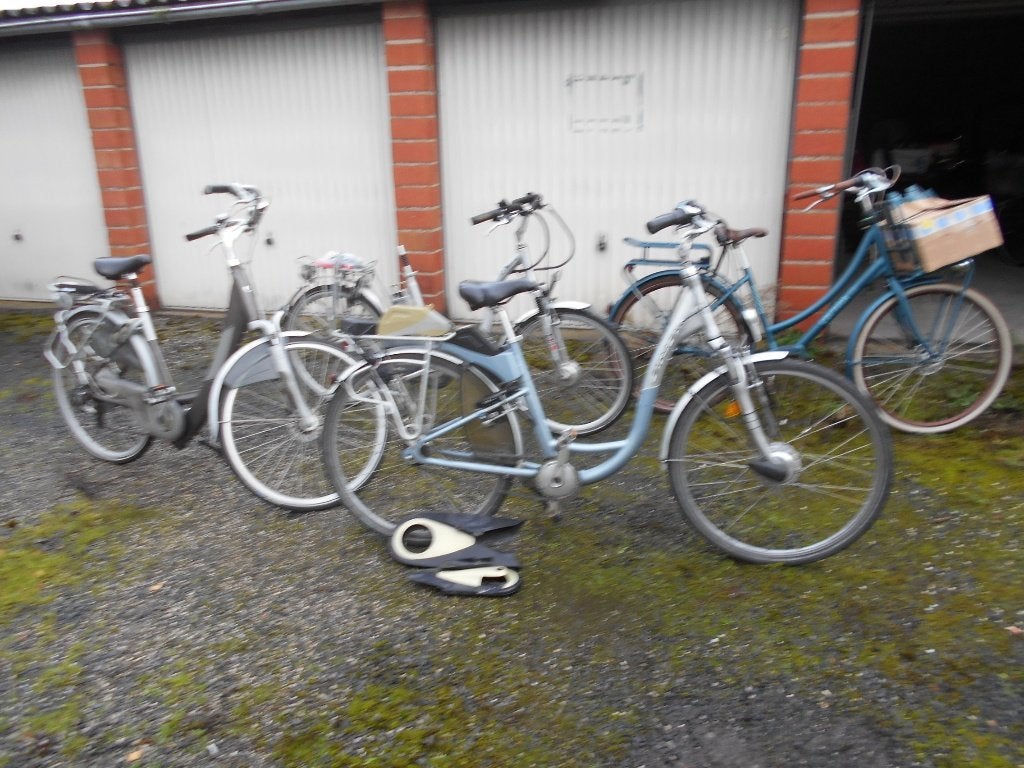Te koop 4 E bikes voor stukken of opmaak nog compleet, 51 à 55 cm, Enlèvement, Cortina, Moins de 30 km par batterie
