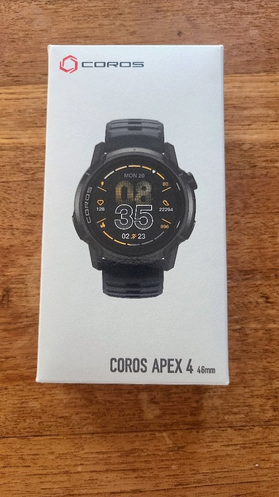 COROS Horloge APEX 4, 46mm Zwart (Gloednieuwe), Bijoux, Sacs & Beauté, Montres | Hommes, Autres marques, Enlèvement, Autres matériaux