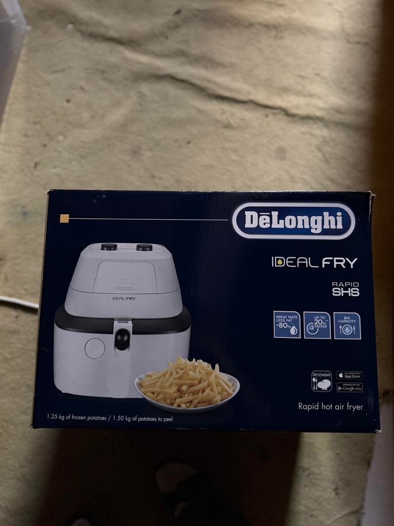 Delonghi airfryer, Elektronische apparatuur, Frituurpannen, Ophalen, Zo goed als nieuw