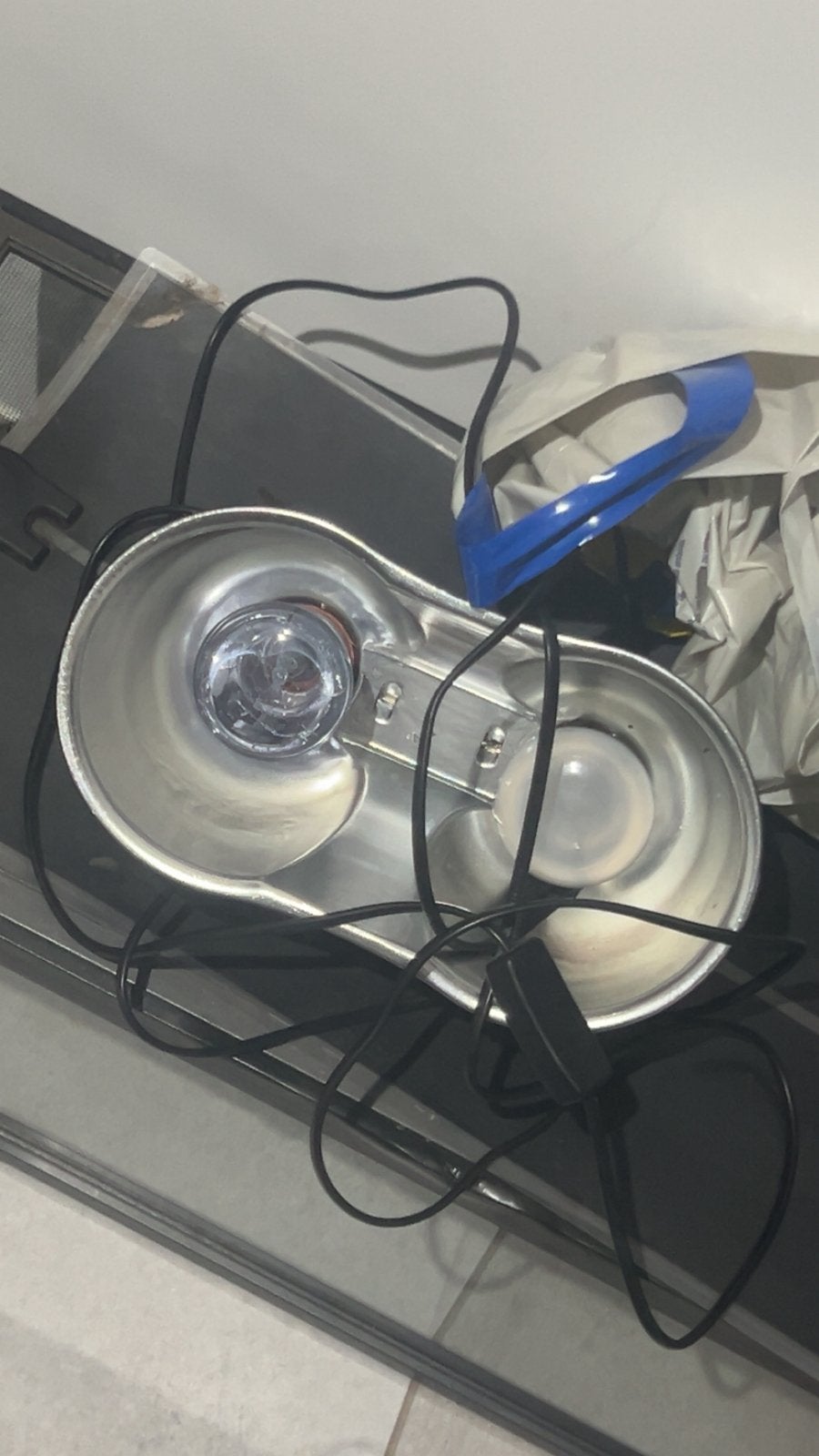 Lampe chauffante double doit partir au plus vite, Enlèvement, Comme neuf