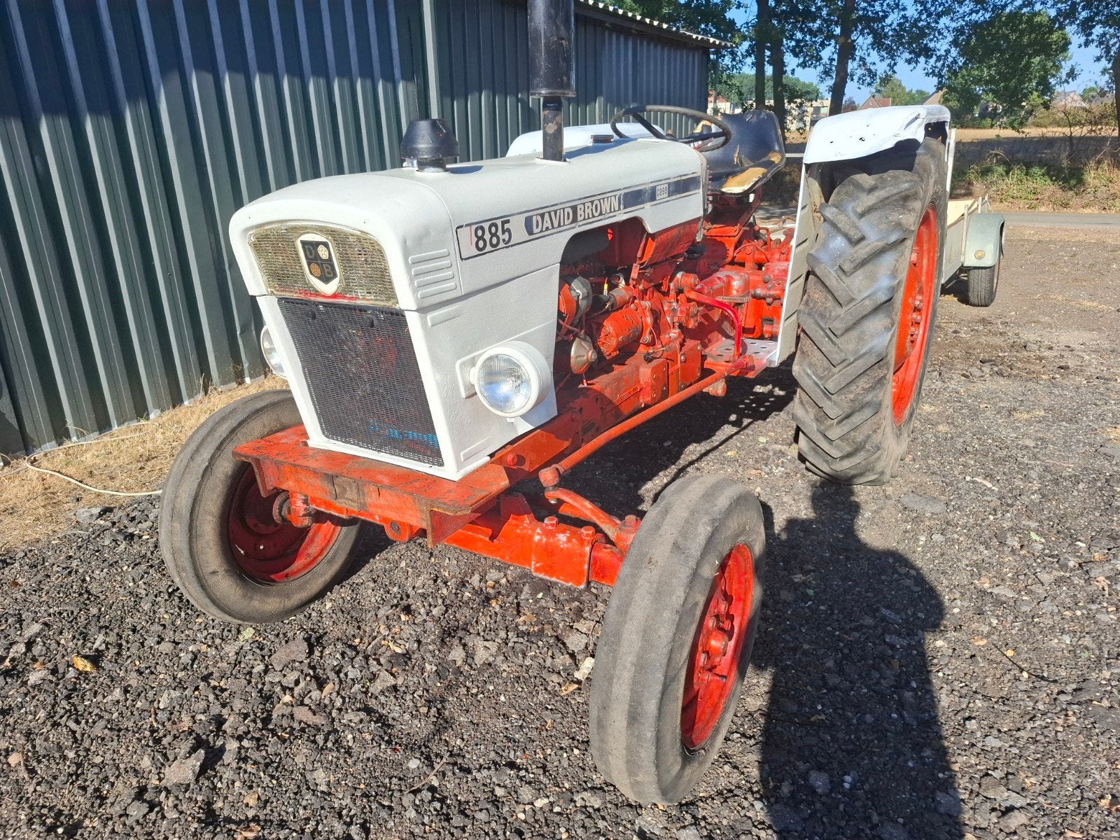 David Brown 885, Zakelijke goederen, Landbouw | Tractoren, Ophalen of Verzenden, Gebruikt, Tot 80 Pk, 2500 tot 5000