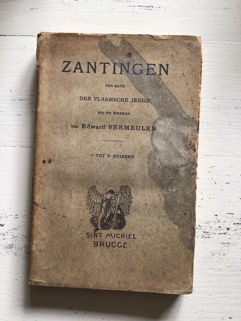 Zantingen ten bate der vlaamsche jeugd, Antiek en Kunst, Antiek | Boeken en Manuscripten, Ophalen of Verzenden