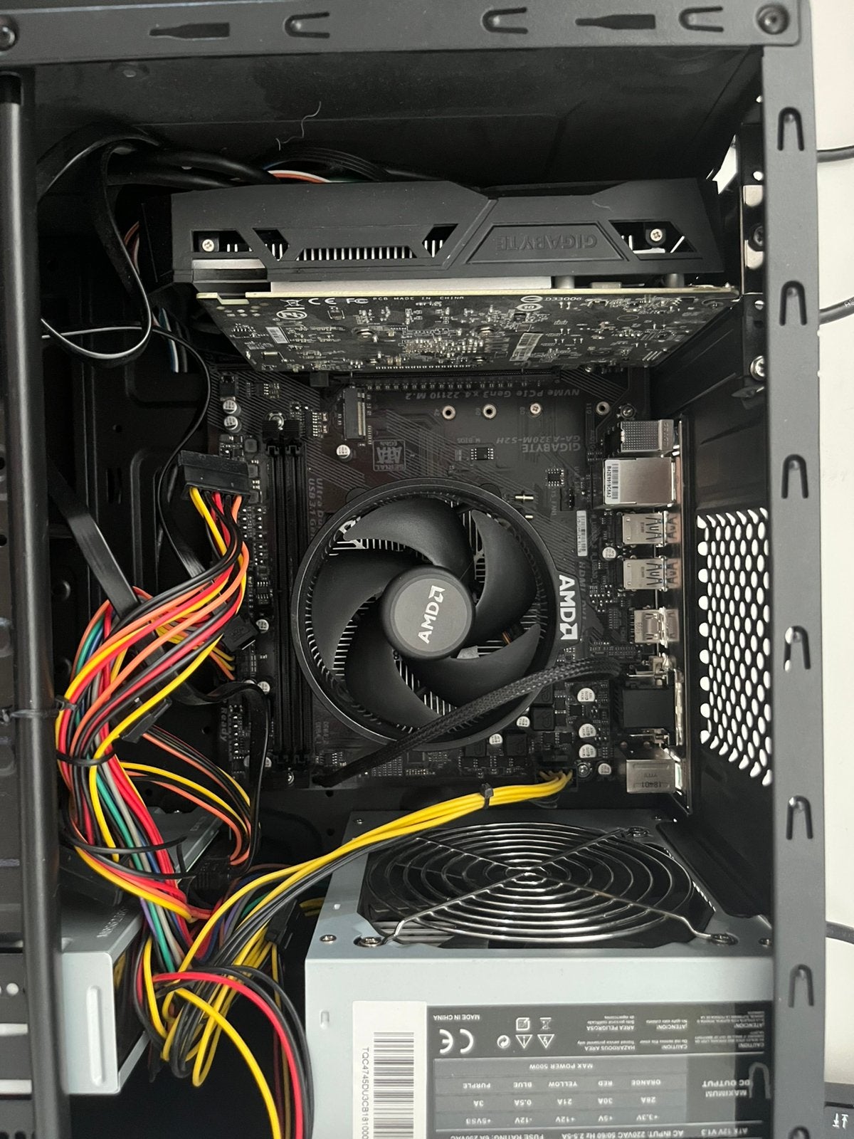 Gtx 1050 Ryzen 5 1500x, Computers en Software, Desktop Pc's, Ophalen, Zo goed als nieuw