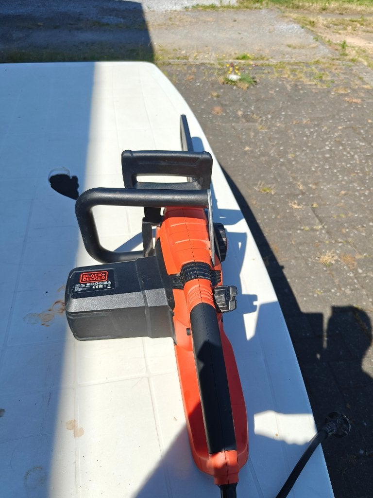 kettingzaag black&dekker, Ophalen, Gebruikt, Kettingzaag, Black & Decker