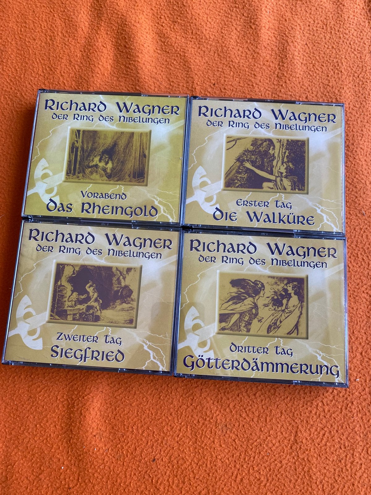 Richard Wagner, Enlèvement, Comme neuf