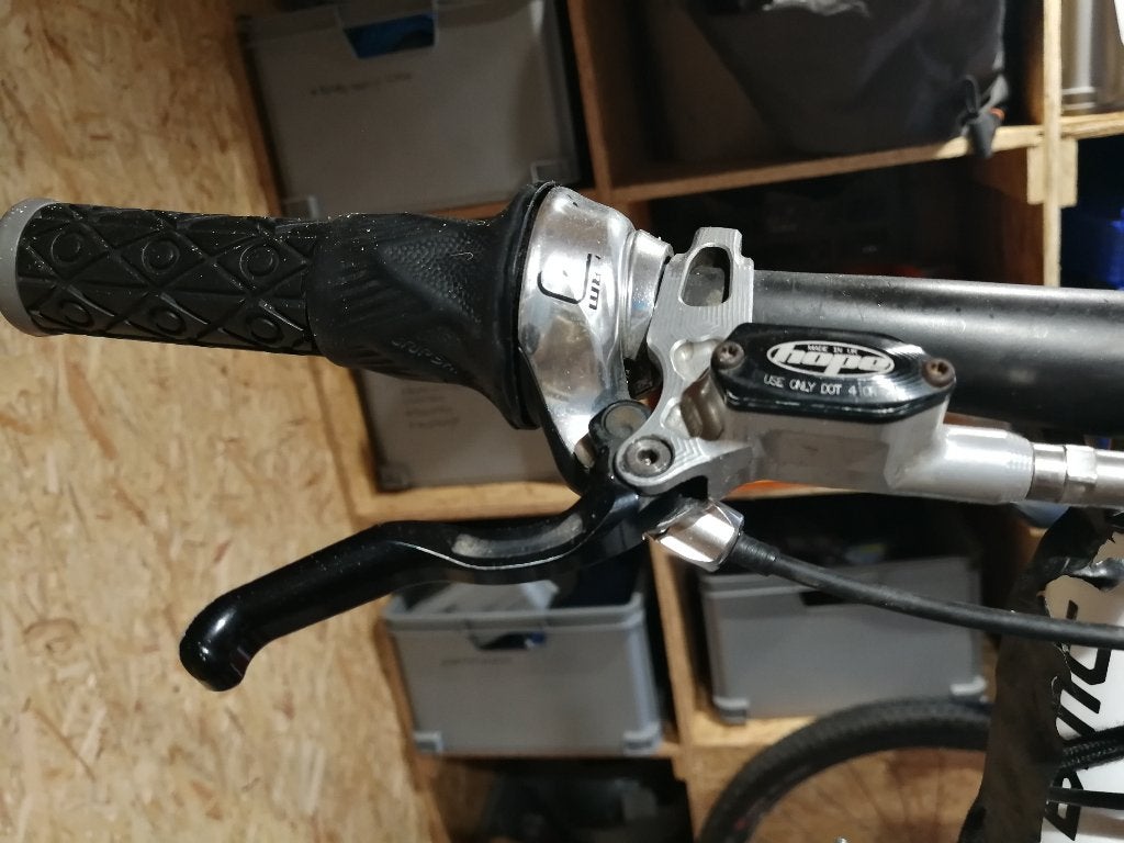 BMC TE02 carbon maat M, Fietsen en Brommers, Gebruikt, Hardtail, Schijfrem, Ophalen