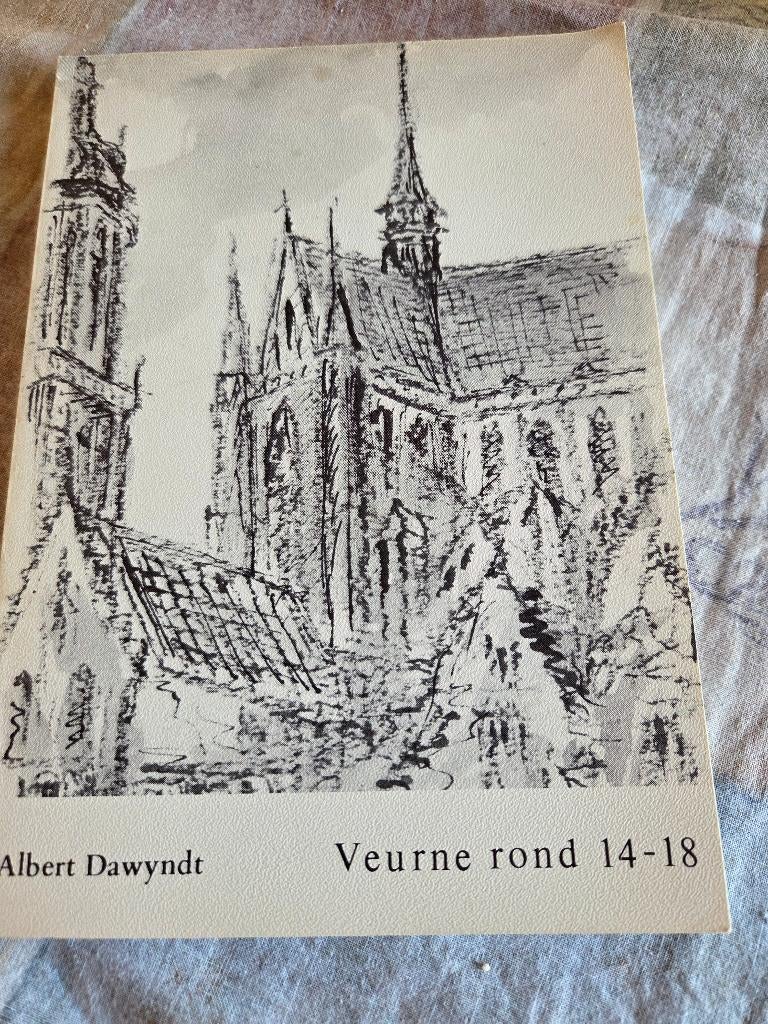 Boek VEURNE rond 14-18, Boeken, 20e eeuw of later, Albert Dawyndt, Ophalen of Verzenden, Zo goed als nieuw