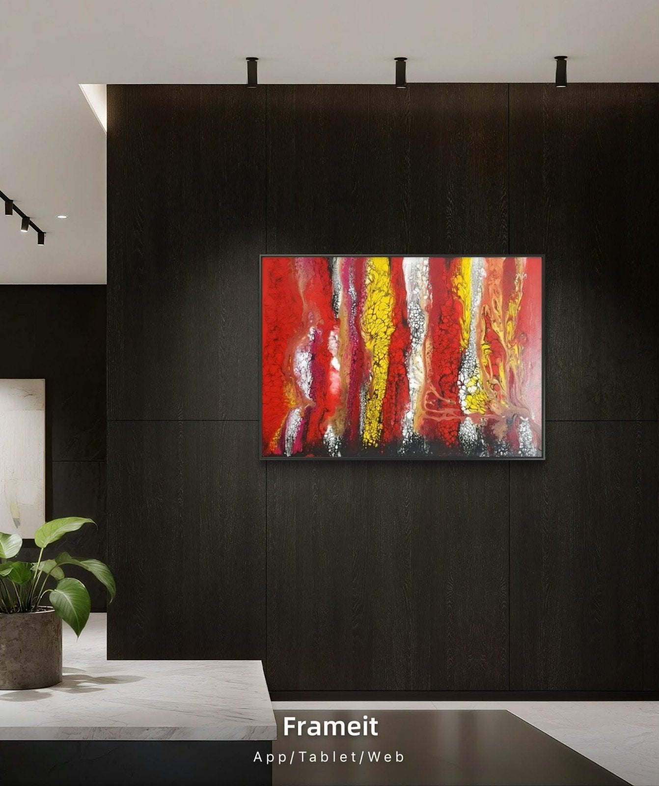 Aimez-vous frais, Antiquités & Art, Art | Peinture | Abstraite, Enlèvement