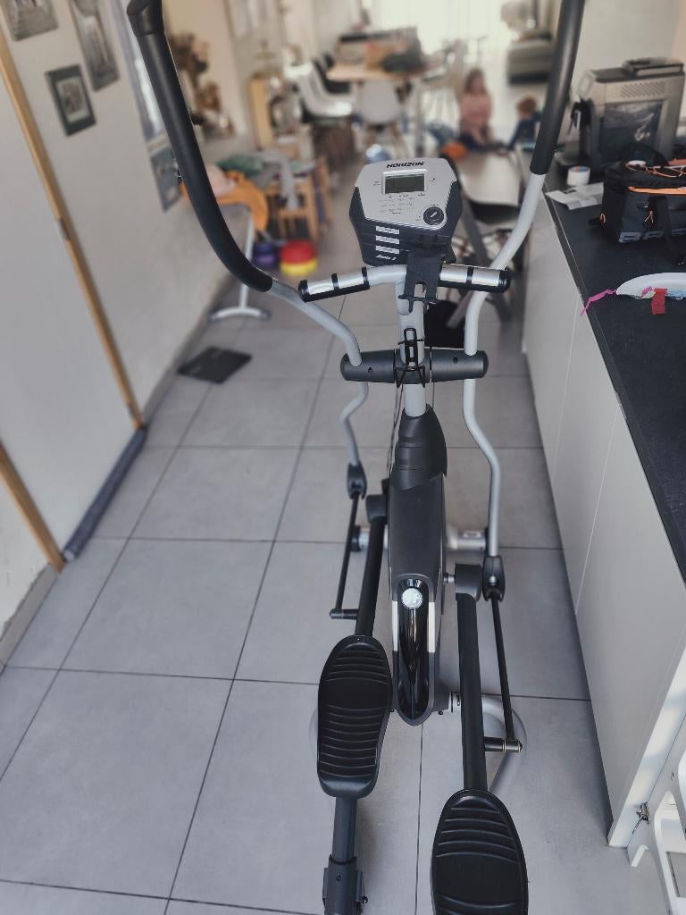 HORIZON Andes 3 crosstrainer, Sport en Fitness, Ophalen, Benen, Aluminium, Zo goed als nieuw