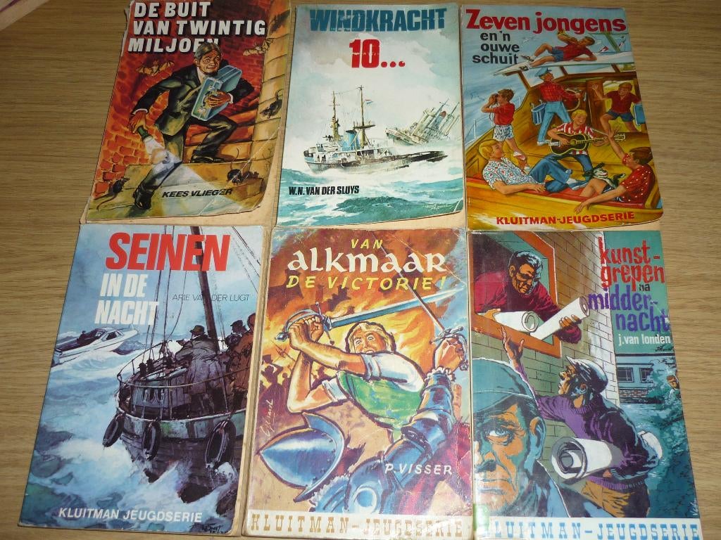 Oude en minder oude jeugdboeken van uitgeverij Kluitman, Boeken, Ophalen of Verzenden